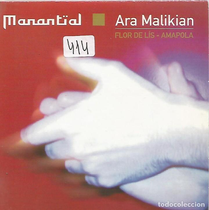 CDs de m&uacute;sica: ARA MALIKIAN - MANANTIAL CD SINGLE 2 TEMAS - Foto 1