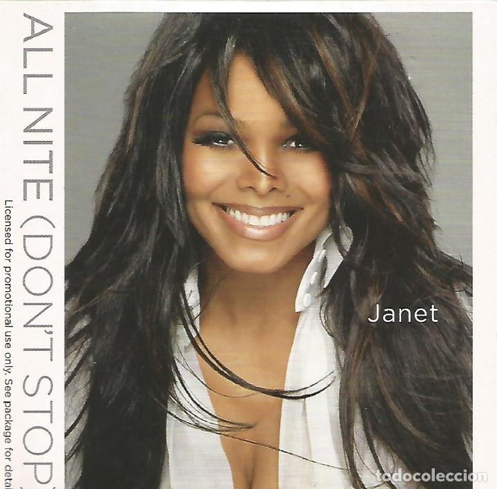 CDs de m&uacute;sica: JANET JACKSON - ALL NITE DONT STOP CD SINGLE 1 TEMA - Foto 1
