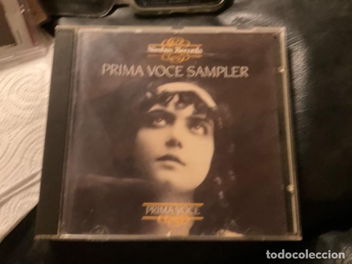 Musik-CDs: Prima voce sampler caruso, ponselle,lauri, destinn, maurel,tamagno, supervia,hempel, berger