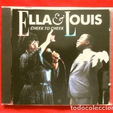 CDs de Música: ELLA & LOUIS (CD 1990) LOUIS ARMSTRONG & ELLA FITZGERALD - CHEEK TO CHEEK - GERSHWIN, BERLIN - JAZZ