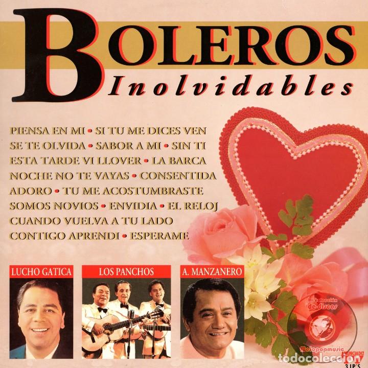 CDs de m&uacute;sica: BOLEROS INOLVIDABLES 3 CDs - Foto 1