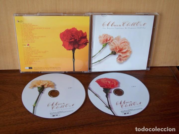 CD di Musica: EL ALMA CHILL OUT - LAS MEJORES CANCIONES DE FLAMENCO CHILL OUT - DOBLE CD 28 CANCIONES