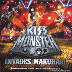 CDs de Música: 2 CD'S - KISS - INVADES MAKUHARI - LIVE 2013. Lote 342526843