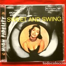 CDs de Música: LUIS ARCARAZ AND HIS ORCHESTRA (CD 1998) SWEET AND SWING - GRABACIÓN RCA LOS ANGELES - CARAVAN JAZZ