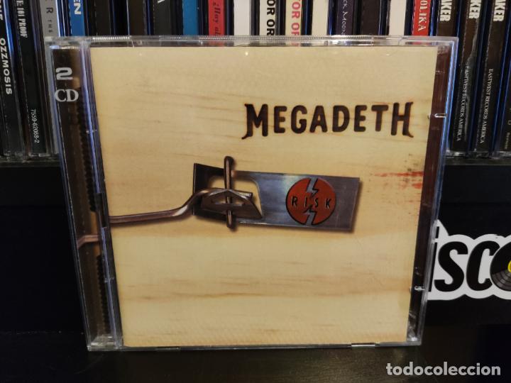 CDs de m&uacute;sica: MEGADETH - RISK - 2 CDS - Foto 1