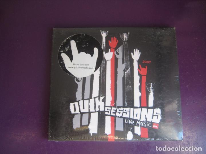CDs de m&uacute;sica: Quik Sessions Live Music 2007 - CD QUIKSILVER 2007 - RECOP 15 BANDAS INDIE ROCK - POP - SURF - FUNK
