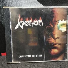 CDs de Música: VENOM - CALM BEFORE THE STORM EDICION UK 1999 DIFICIL. Lote 342587528