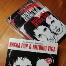 CDs de Música: 3CDS NACHA POP & ANTONIO VEGA. SUS 50 MEJORES CANCIONES. Lote 342591438