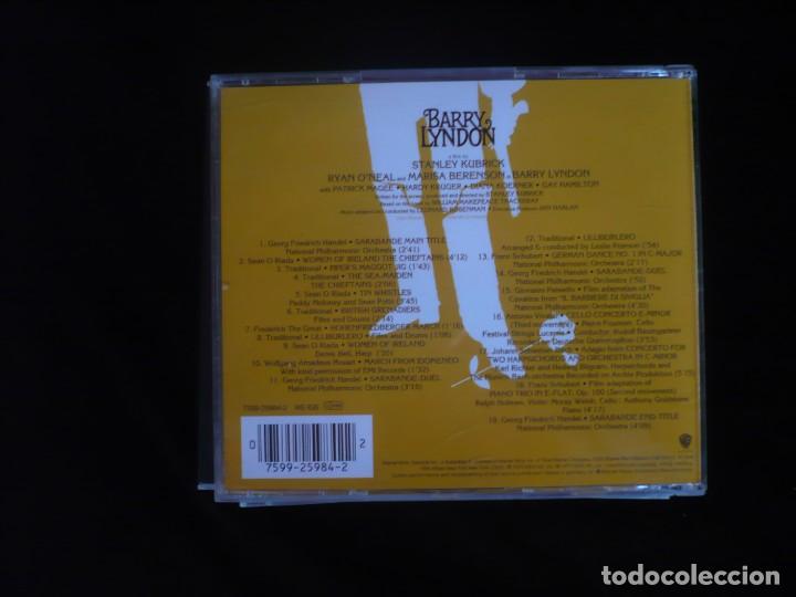 CDs de m&uacute;sica: barry lyndon - stanley kubrick - cd como nuevo - Foto 2