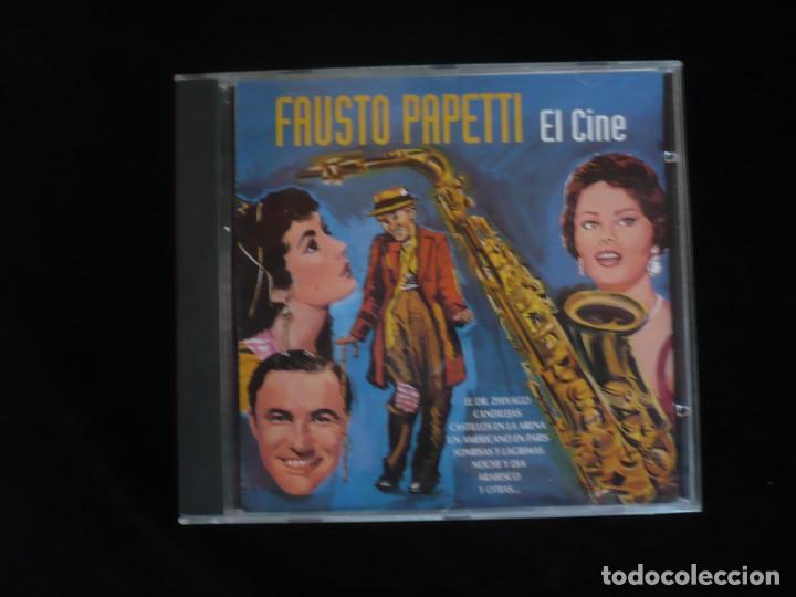 CDs de m&uacute;sica: fausto papetti el cine - cd como nuevo - Foto 1