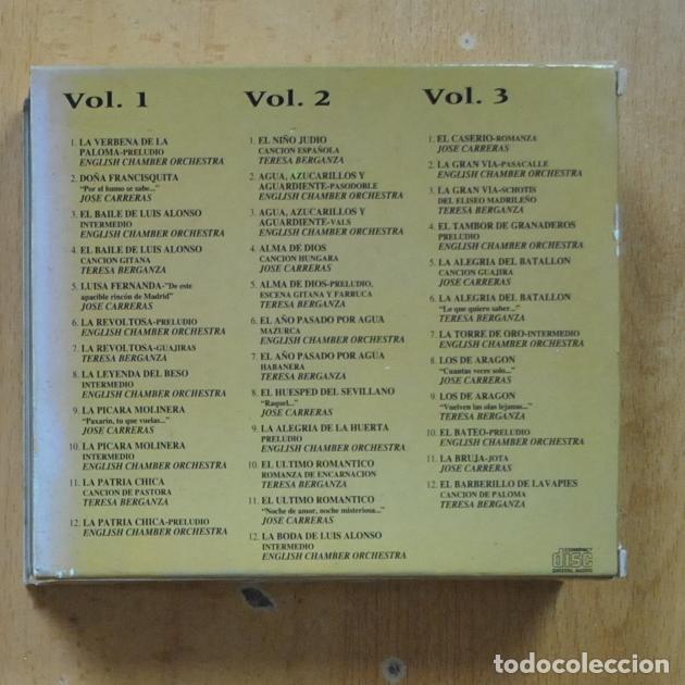 CDs de m&uacute;sica: VARIOS - LA ZARZUELA - 3 CD - Foto 2
