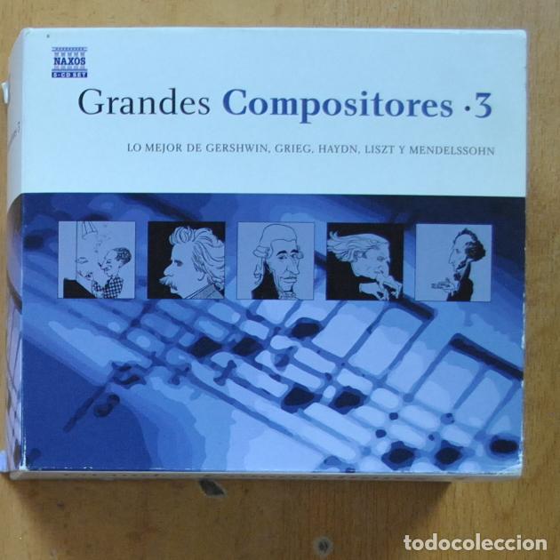 CDs de m&uacute;sica: VARIOS - GRANDES COMPOSITORES 3 - 5 CD - Foto 1