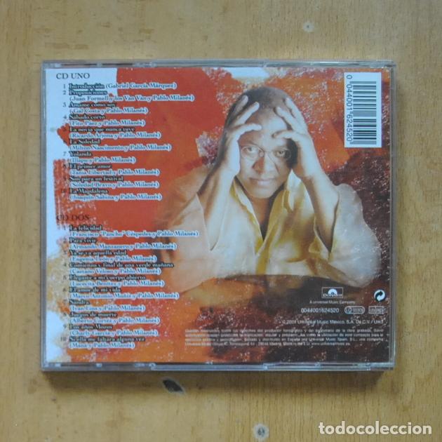 CDs de m&uacute;sica: PABLO MILANES - PABLO QUERIDO - 2 CD - Foto 2