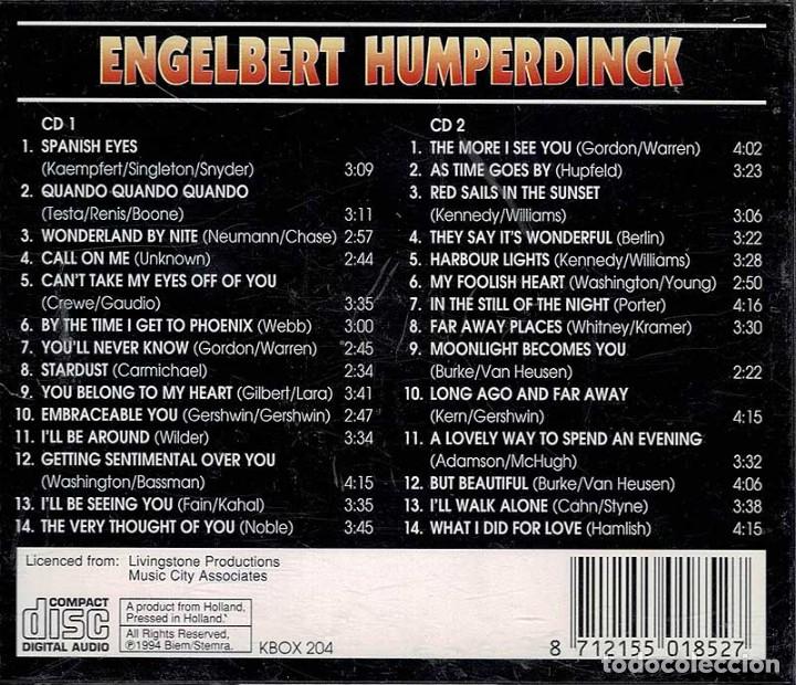 CDs de m&uacute;sica: Engelbert Humperdinck - Engelbert Humperdinck. 2 x CD - Foto 2