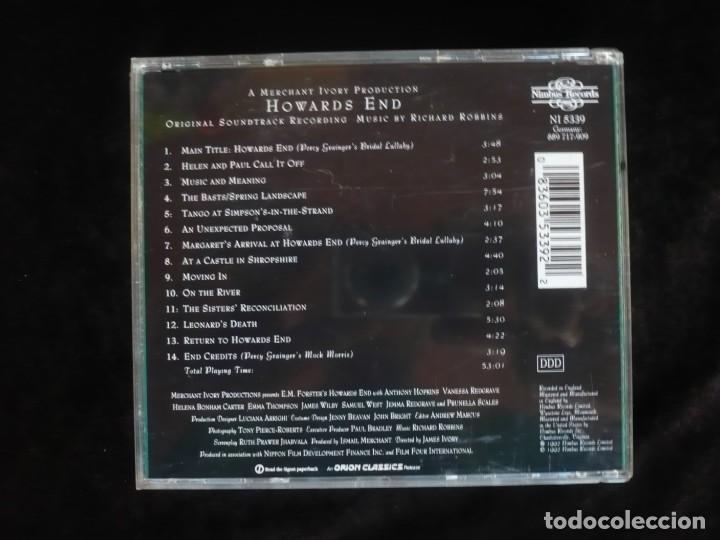 CDs de m&uacute;sica: howards end - cd como nuevo - Foto 2