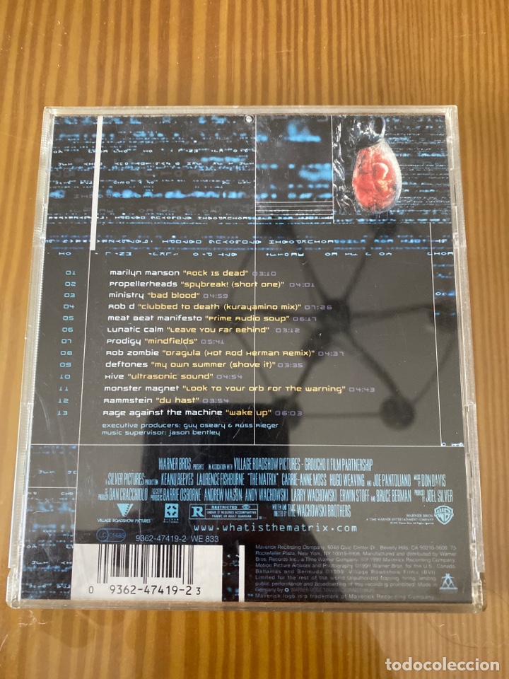CDs de m&uacute;sica: Cd - The Matrix (Original Motion Picture Score) - Foto 2