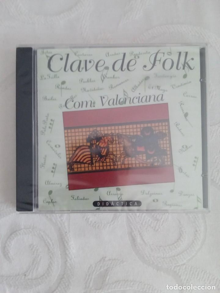 CDs de m&uacute;sica: CLAVE DE FOLK - Com. Valenciana - Foto 1