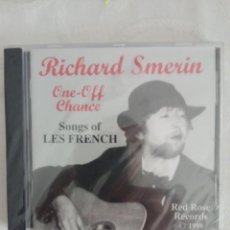 CDs de Música: RICHARD SMERIN - ONE-OFF CHANCE - SONGS OF LES FRENCH. Lote 342890088
