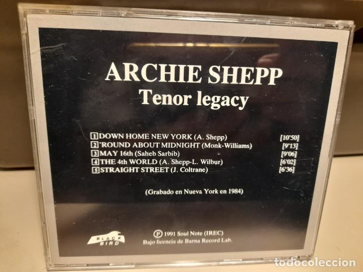 CDs de m&uacute;sica: CD ARCHIES SHEPP : TENOR LEGACY - Foto 2