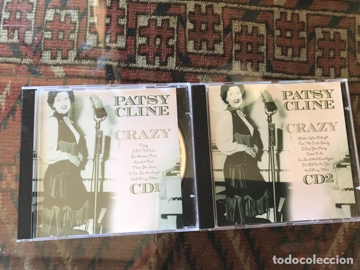 CDs de m&uacute;sica: Patsy Cline. Crazy. 2 CD&rsquo;s. Goleen stars. Muy dif&iacute;cil - Foto 1