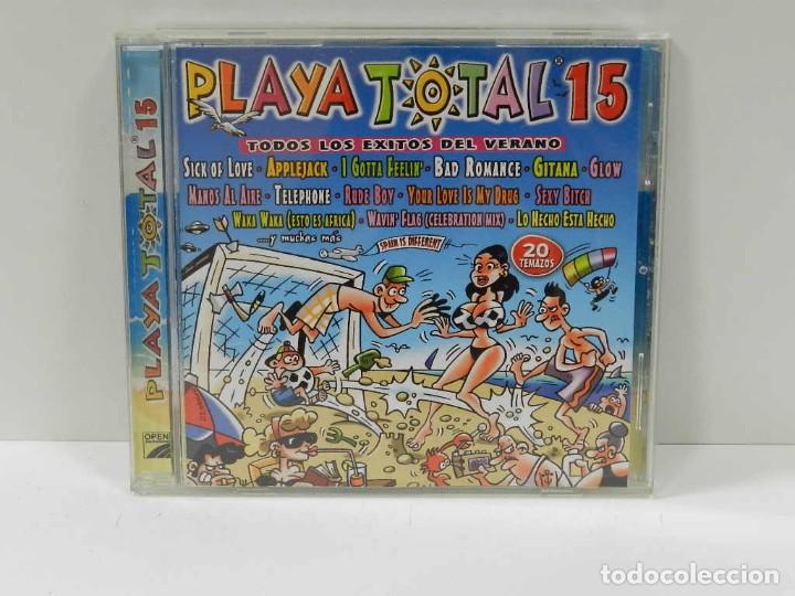 CDs de m&uacute;sica: DISCO CD. Playa Total 15. COMPACT DISC. - Foto 1