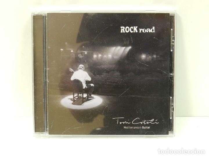 CD di Musica: DISCO CD. Toni Cotol&iacute; &ndash; Rock Road - Mediterranean Guitar. COMPACT DISC.