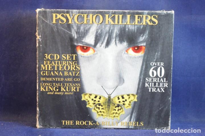 CDs de m&uacute;sica: VARIOUS - PSYCHO KILLERS - 3 CD - Foto 1