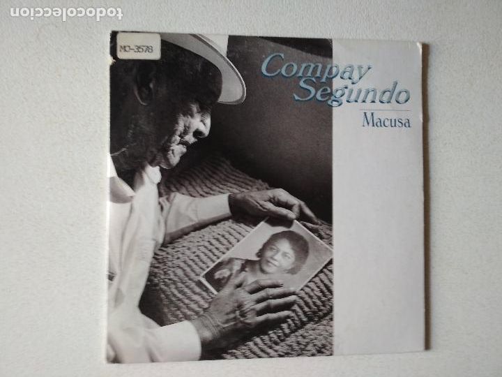 CDs de m&uacute;sica: compay segundo, macusa, 1996, cd single promocional - Foto 1