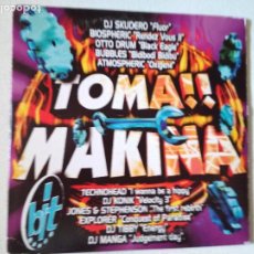 CDs de Música: TOMA MAKINA,, CD SINGLE PROMOCIONAL, 1997 , MEGABIT, BLACK EAGLE,FLUOR,THE FIRST REBIRTH,. Lote 343032658
