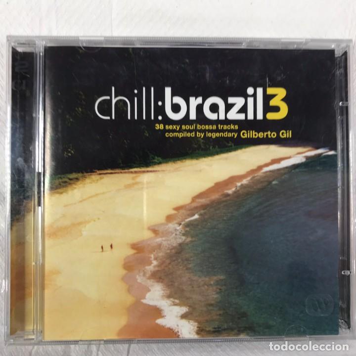 CDs de m&uacute;sica: Various &ndash; Chill: Brazil 3 - 2 x CD, Compilation - BRAZIL - Foto 1