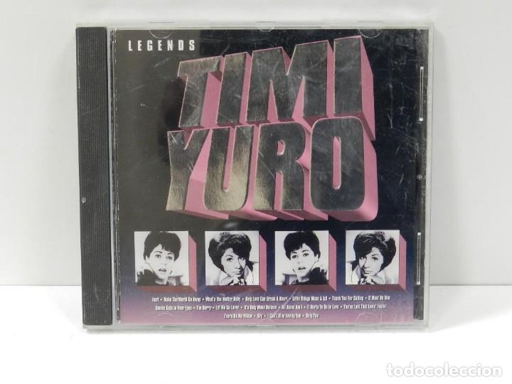 CDs de m&uacute;sica: DISCO CD. Timi Yuro &ndash; Legends. COMPACT DISC. - Foto 1