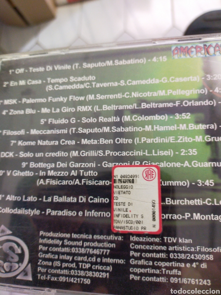 CDs de m&uacute;sica: TESTE DI VINILE CD - Foto 2