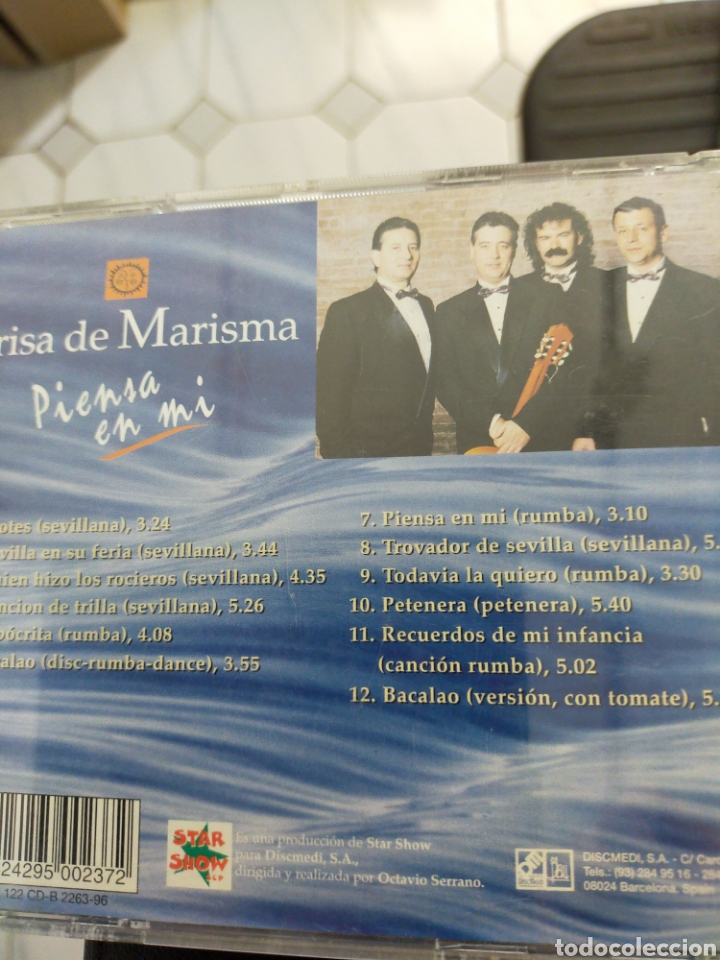 CDs de m&uacute;sica: BRISA DE MARISMA CD PIENSA EN MI - Foto 2