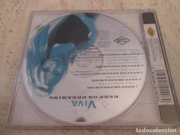 CDs de m&uacute;sica: VIVA - Keep on Dreaming. CD Maxi Single 1996. RARO. Impecable - Foto 2