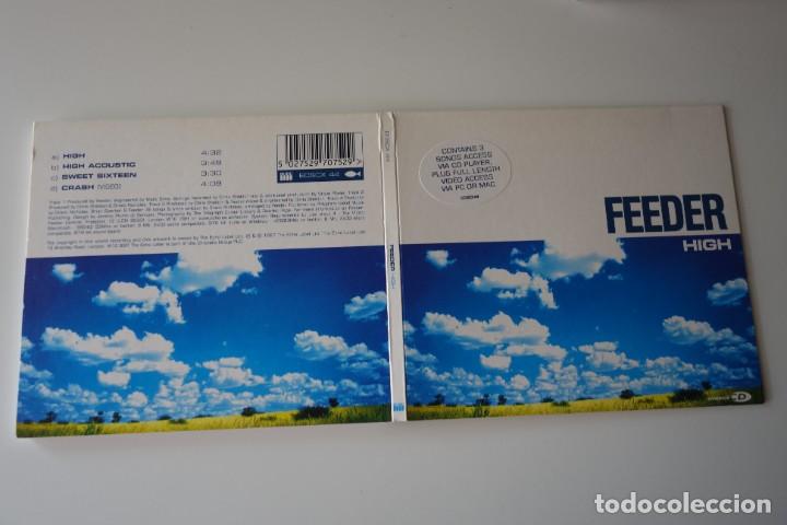 CDs de m&uacute;sica: FEEDER: High. CD SINGLE ORIGINAL UK. 4 TEMAS - Foto 1