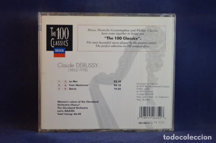 CDs de m&uacute;sica: DEBUSSY: MAAZEL - LA MER, IB&Eacute;RIA - CD - Foto 2