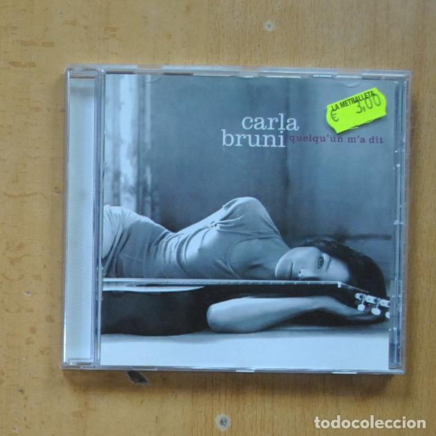 CDs de m&uacute;sica: CARLA BRUNI - QUELQU UN M A DIT - CD - Foto 1