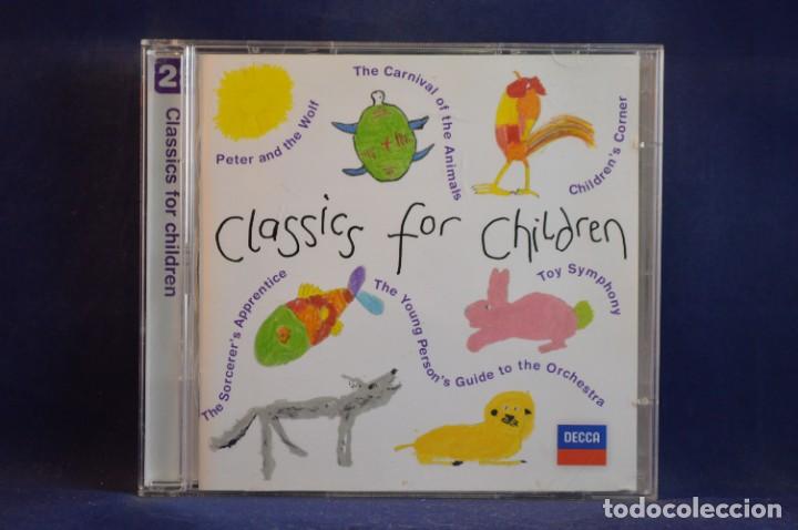 CDs de m&uacute;sica: VARIOUS - CLASSICS FOR CHILDREN - 2 CD - Foto 1