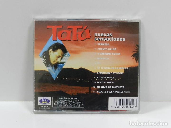 CDs de m&uacute;sica: DISCO CD. Tat&uacute; &ndash; Nuevas Sensaciones. COMPACT DISC. - Foto 2