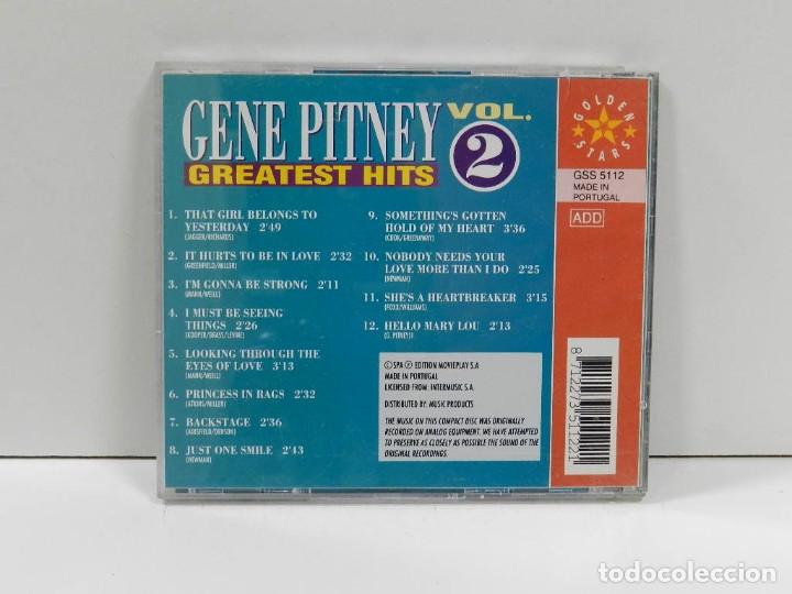 CDs de m&uacute;sica: DISCO CD. Gene Pitney &lrm;&ndash; Greatest Hits - Vol. 2. COMPACT DISC. - Foto 2