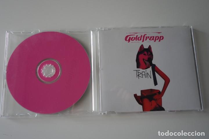CDs de m&uacute;sica: GOLDFRAPP: Train. CD SINGLE ORIGINAL UK PARTE 2. 3 TEMAS - Foto 1