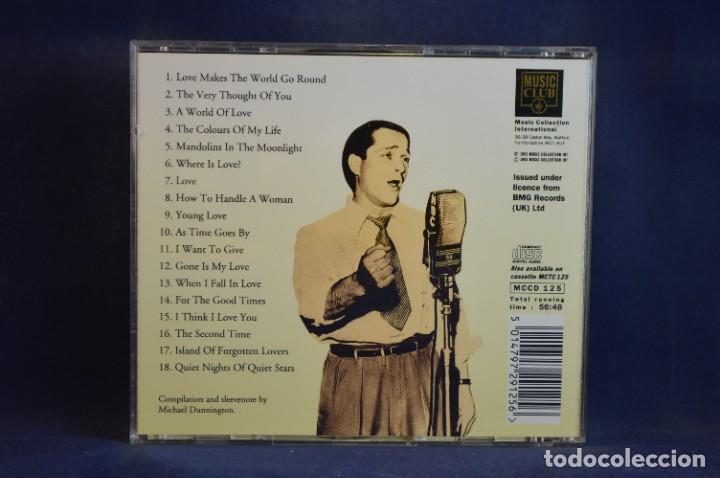 CDs de m&uacute;sica: PERRY COMO - THE LOVE SONGS - CD - Foto 2