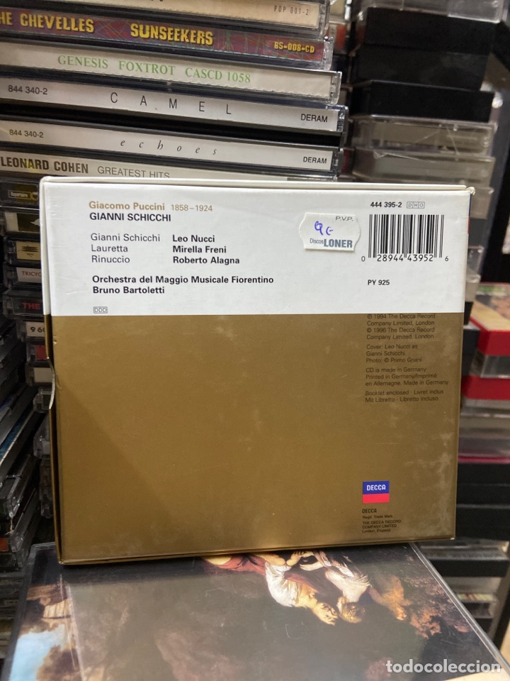 CDs de m&uacute;sica: Puccini Gianni schicchi Leo Nucci - Foto 2