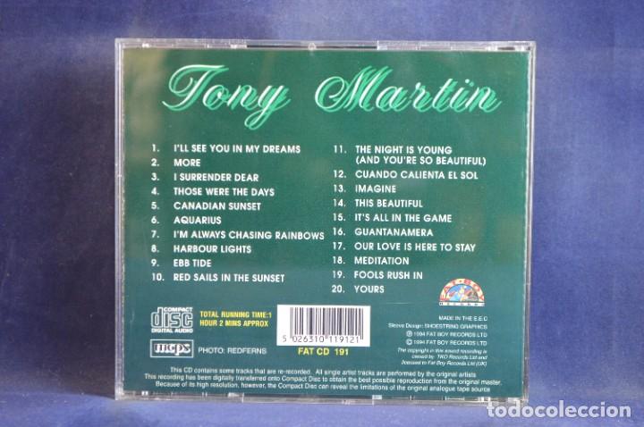 CDs de m&uacute;sica: TONY MARTIN - YOURS - DVD - Foto 2
