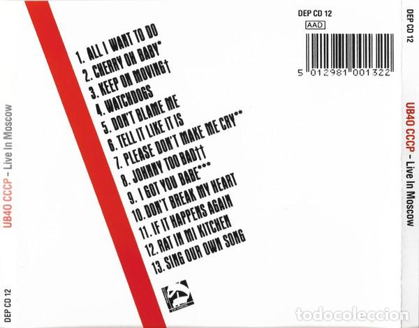 CDs de m&uacute;sica: CD UB 40 - Live In Moscow - Foto 2