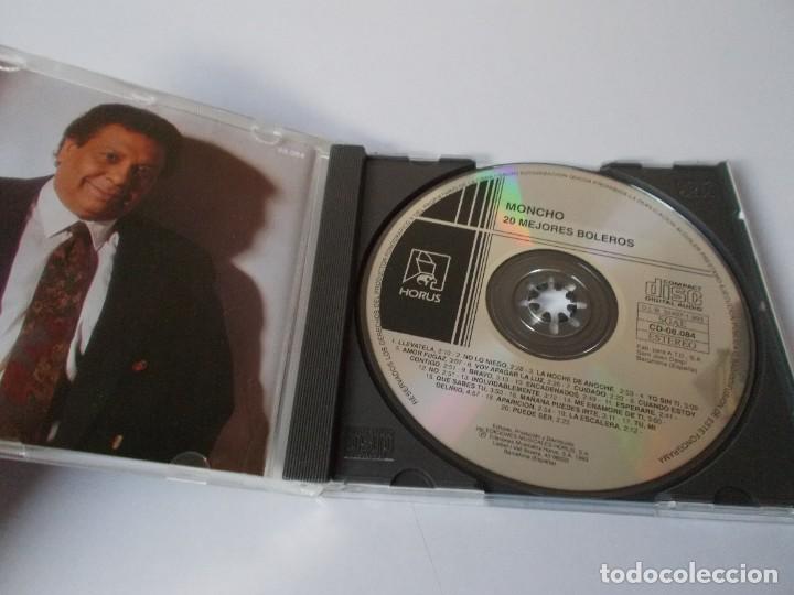 CDs de m&uacute;sica: MONCHO 20 Mejores boleros - Foto 2