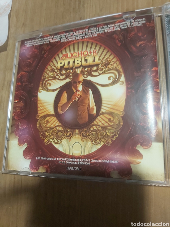 CDs de m&uacute;sica: Cd MYCHO +K PITBULL NUEVO - Foto 3