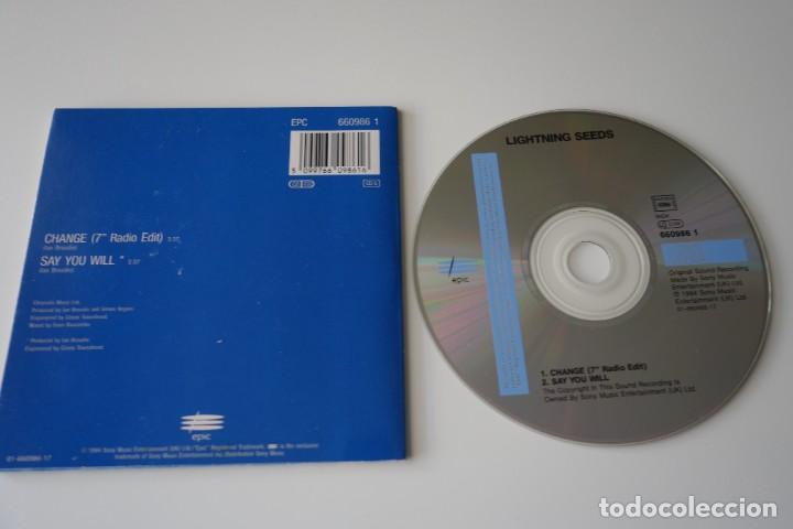 CDs de m&uacute;sica: LIGHTNING SEEDS: Change. CD SINGLE. 2 TEMAS - Foto 2