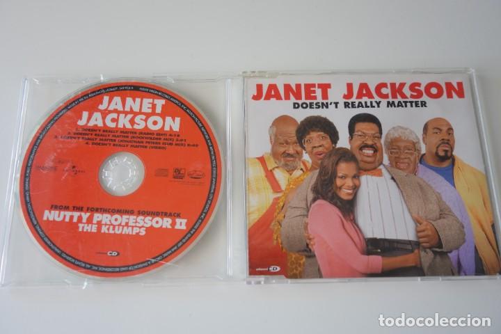 CDs de m&uacute;sica: JANET JACKSON: Doesnt Really Matter. CD SINGLE. 4 TEMAS - Foto 1