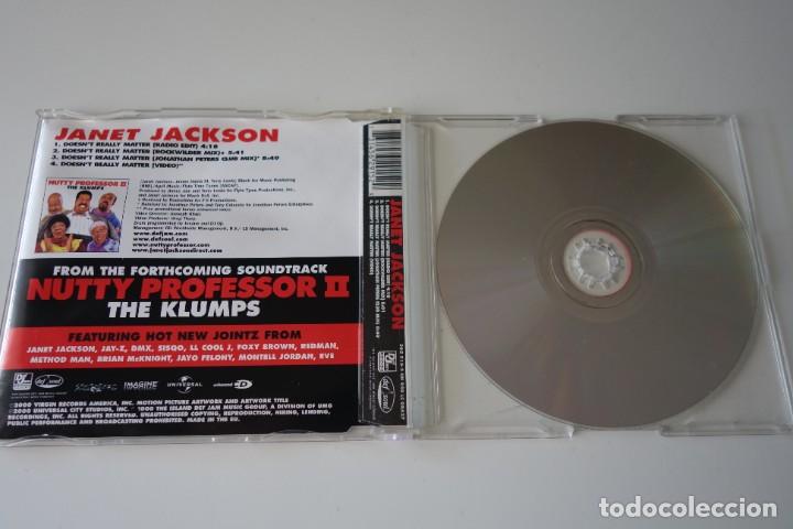 CDs de m&uacute;sica: JANET JACKSON: Doesnt Really Matter. CD SINGLE. 4 TEMAS - Foto 2